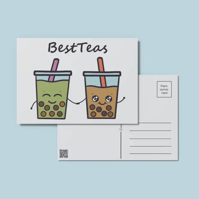 Best-Teas Postcard